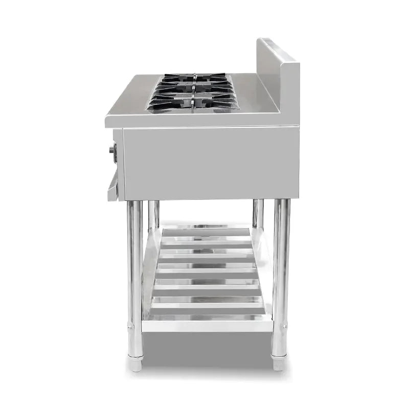 GZL-3W 3-burner floor-standing commercial stainless steel gas range