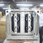 GZL-4W floor-standing commercial stainless steel gas range