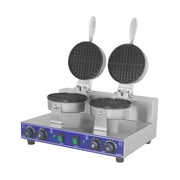 WXL-2207 commercial single-plate electric waffle maker with timer stainless steel