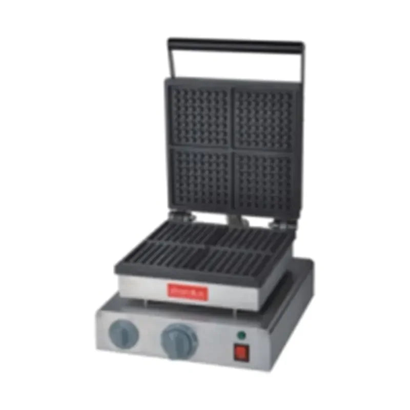 CHZ-2 commercial double-plate electric waffle maker stainless steel