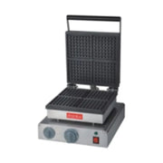 WXL-2207 commercial single-plate electric waffle maker with timer stainless steel