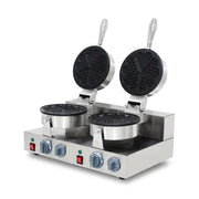 WXL-2207 commercial single-plate electric waffle maker with timer stainless steel